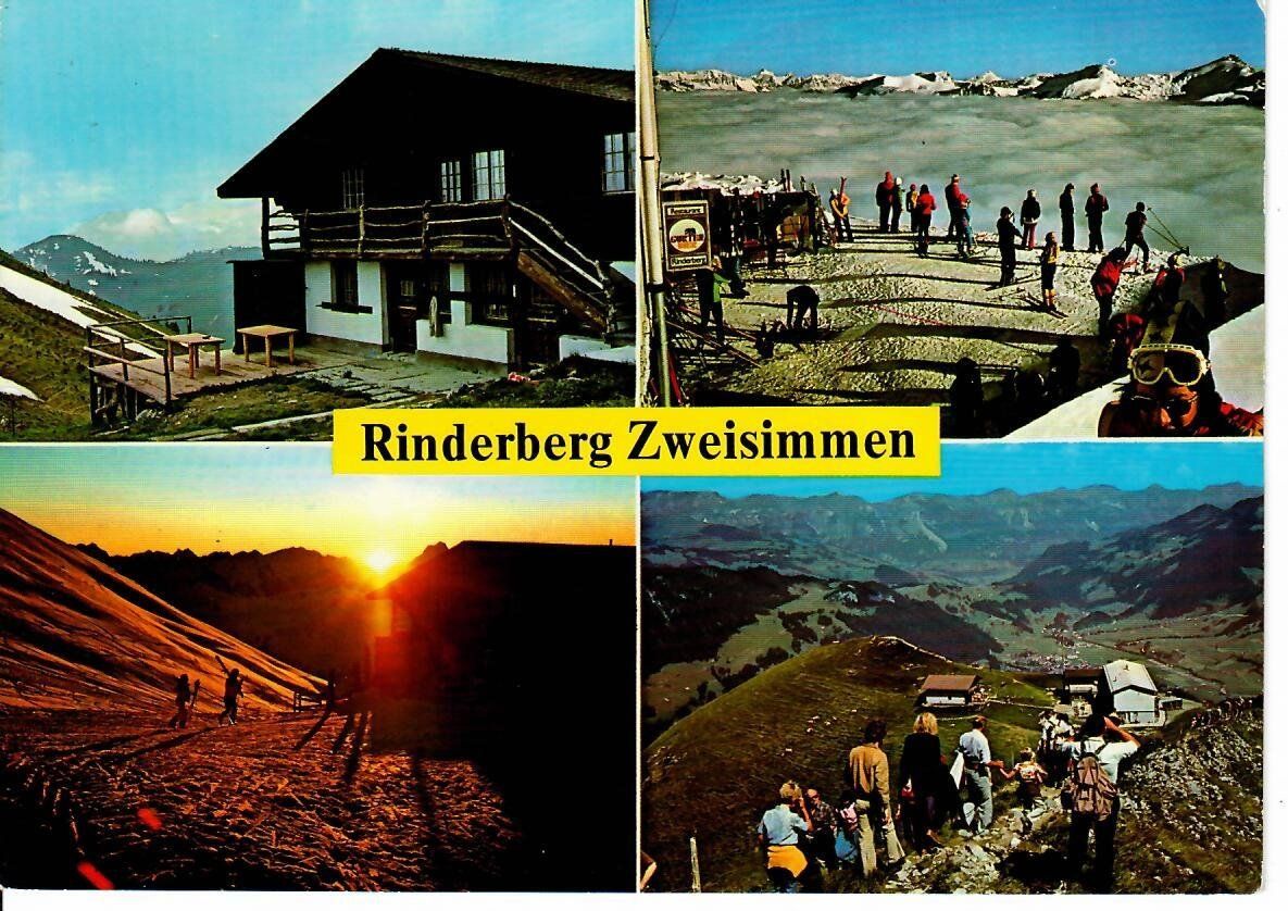 Cartoline postali: AK Zweisimmen - Bahnpost Schönried – Usato da Hochdorf venduto da Ziegel-16 1