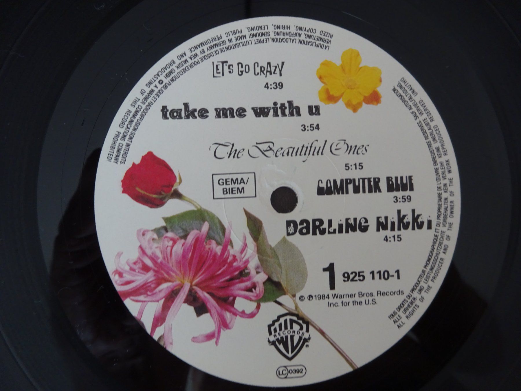 Vinyles: PRINCE ** PURPLE RAIN ** EXCELLENT – D'occasion à Luzern par xrayspex99 5