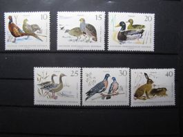 DDR 1968 Niederwild **