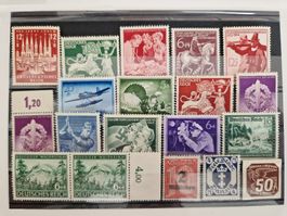 Deutsches Reich Briefmarken POSTFRISCH