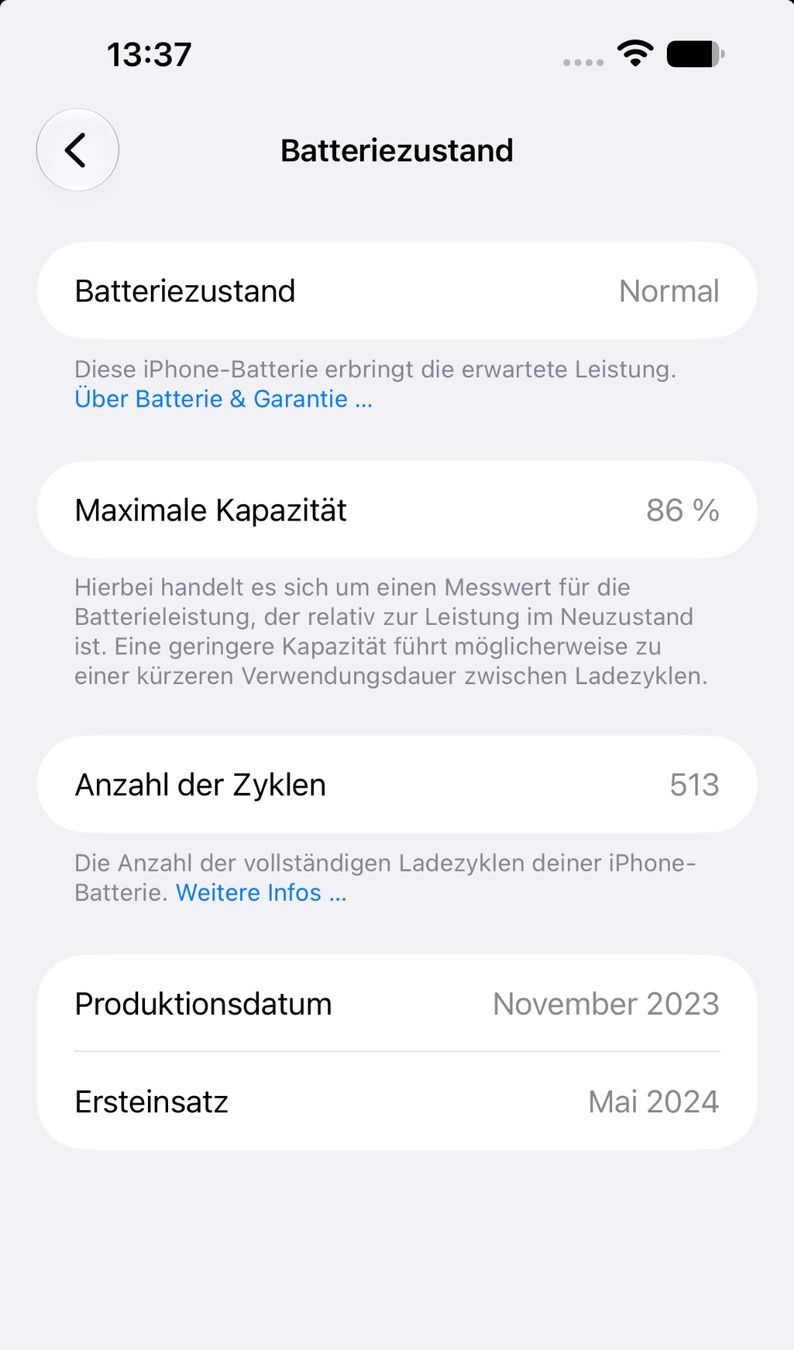 Apple Portables: Apple iPhone 15 pro max, 265gb – D'occasion à Oberwil BL par Schubi770 4