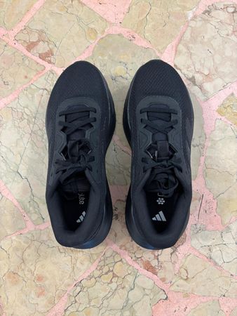 Adidas, scarpe da corsa, nero, taglia 38.5 - Come nuove!