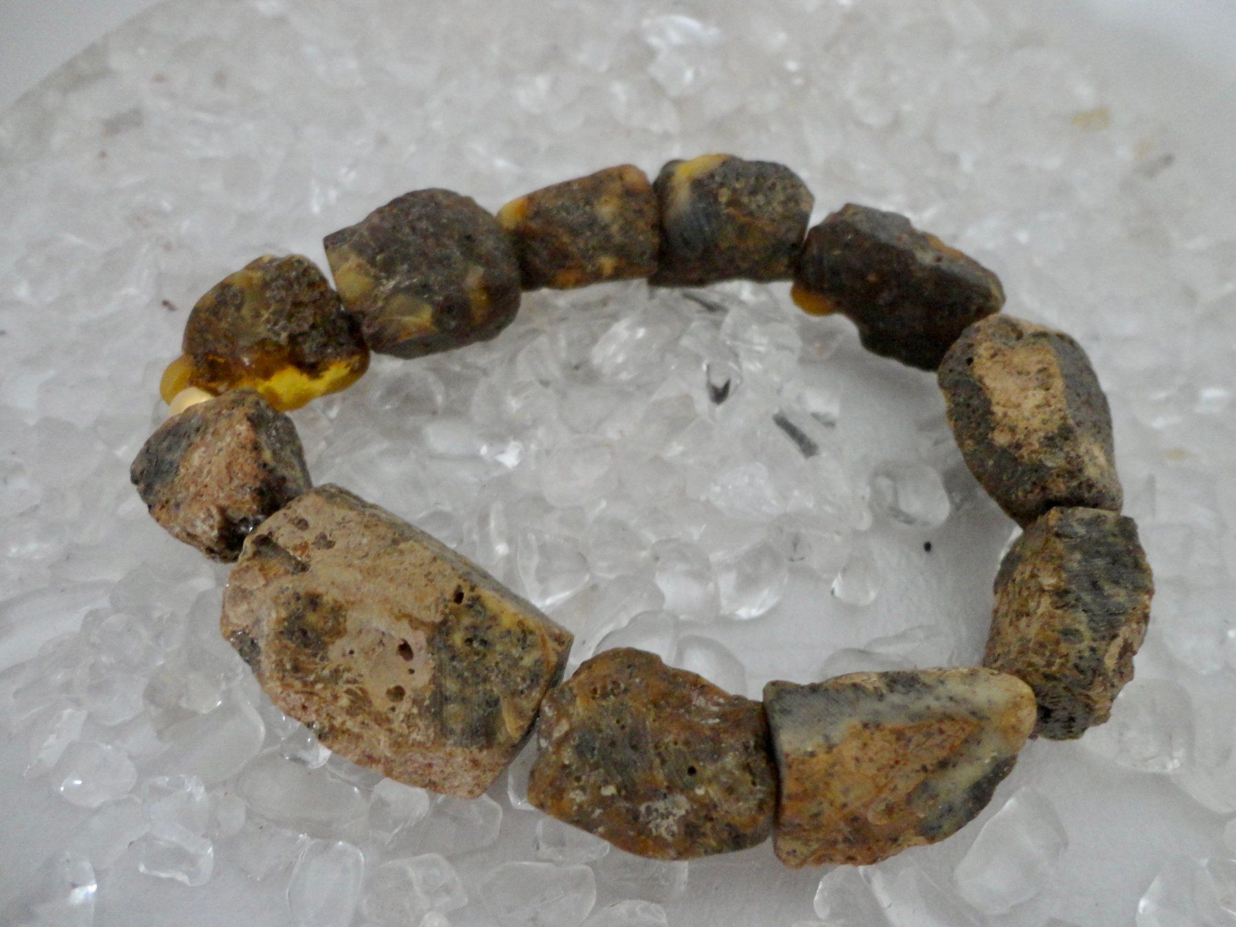 Bracciali & Braccialetti: Bernstein/Amber/Ambre echt Armband – Nuovo (secondo la descrizione) da Biberist venduto da tl-schmuck 1