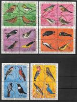 Burundi Serie 621 - 656 ** Vogelarten 1970