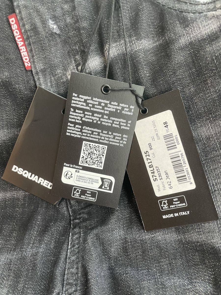 Dsquared2 Jeans: Jean DSQUARED2 taille 48 – Nuovo e nell'imballaggio originale da Avenches venduto da Stf_b78g 2