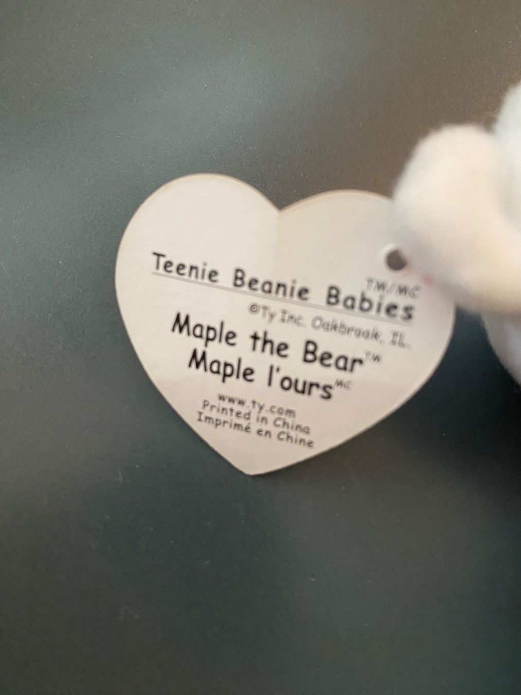 Bambole: Ty Beanie Babies: Maple the Bear – Usato da Rorbas venduto da tun_m7fz 3