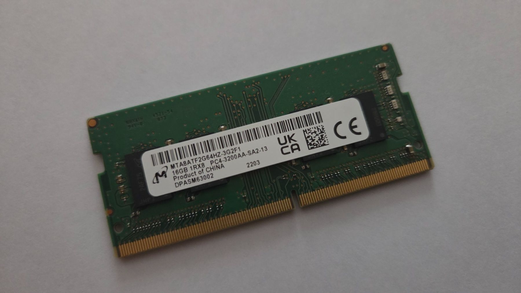 Memoria / RAM: 16GB DDR4 3200 Ram Laptop – Usato da Neuchâtel venduto da A.S.J