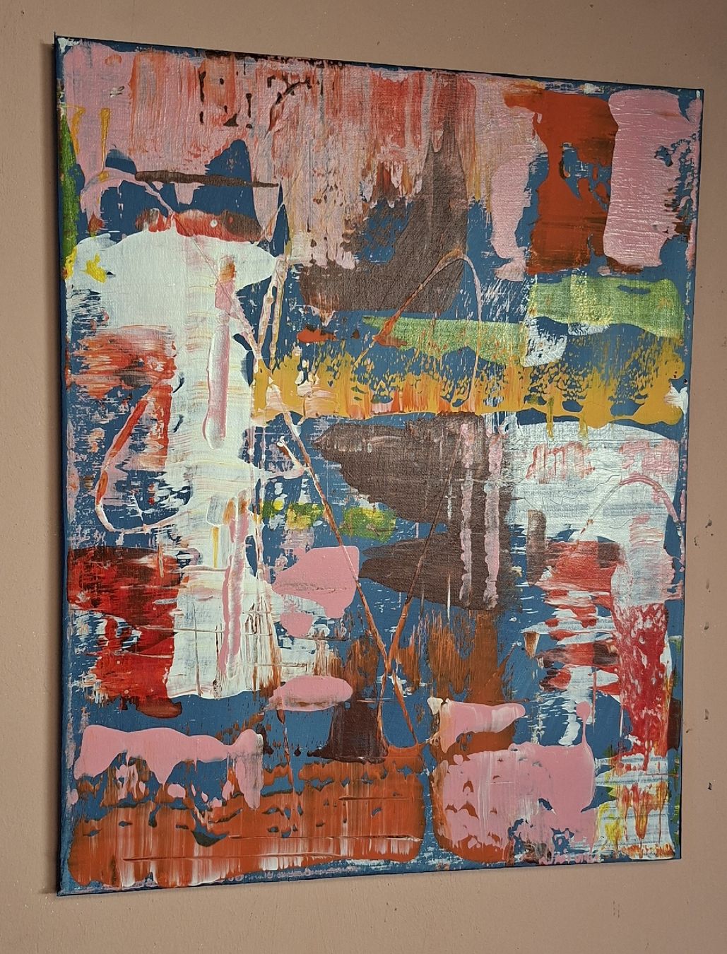 Dipinti: Gemälde Abstrakt handmade 40×50 – Nuovo (secondo la descrizione) da Riehen venduto da Steinbock1970 4