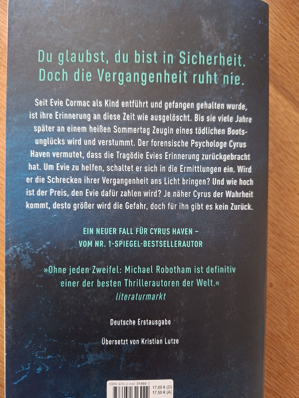 Livres: Die Totgeglaubte – D'occasion à Appenzell par palme14 2