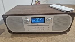 Digitalradio PURE Evoke C-D6mit Fernbedienung Holzgehäuse