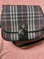 Burberry Umhängetasche, kariert, gebraucht