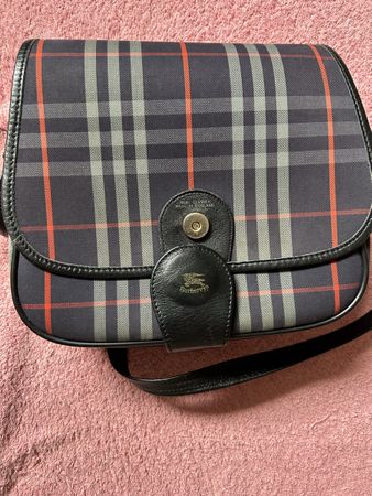Burberry Umhängetasche, kariert, gebraucht