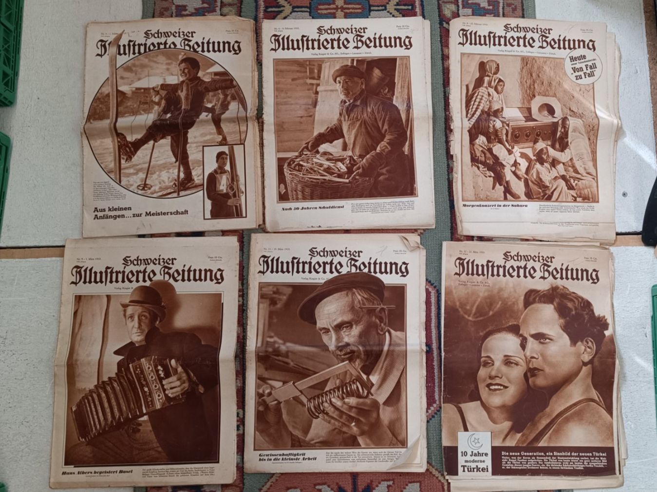 Riviste & Magazine: 15 Schweizer Illustrierte Zeitung 1933 – Usato da Reiden venduto da Zofi-Brocki