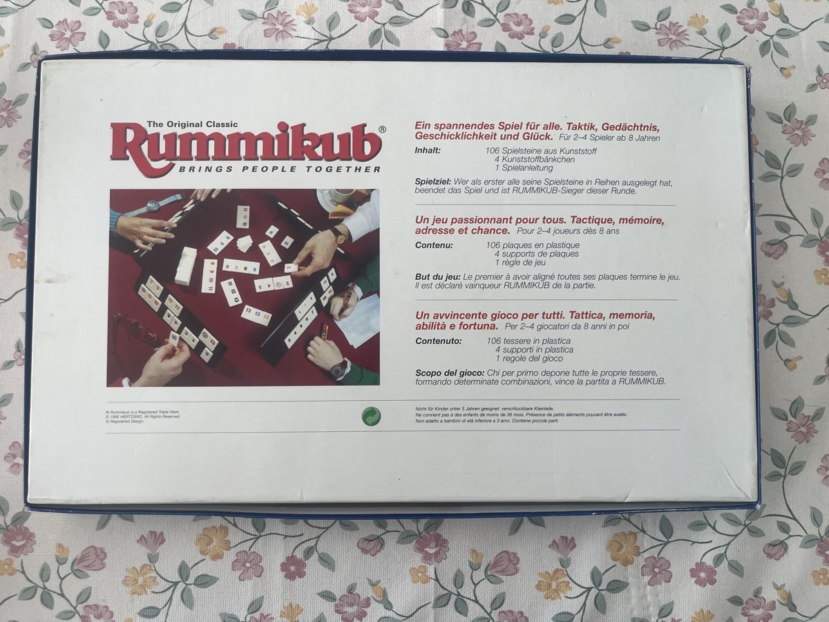 Carlit Giochi: Jeu de société Rummikub – Usato da Corpataux venduto da leajsl 1