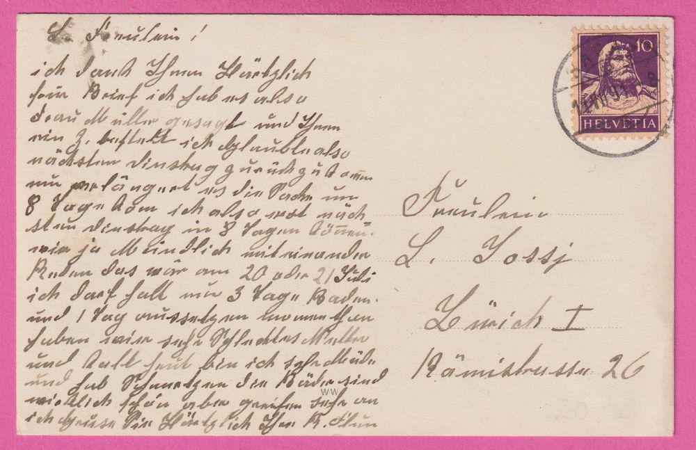 Bad Ragaz gel 1931 mit Pferdekutsche sehr belebt (Gebraucht) in