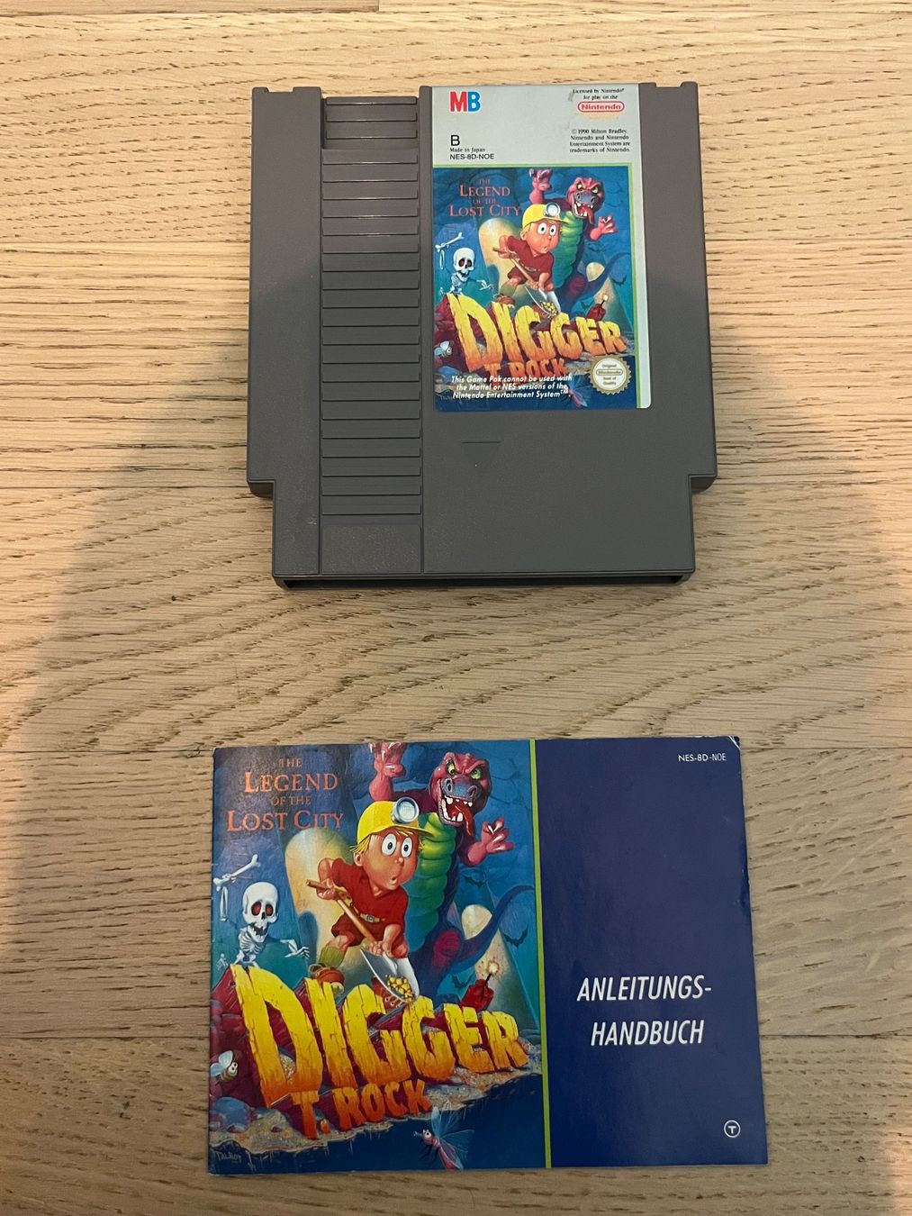 Nintendo Giochi: NES Game Digger T. Rock mit Anleitung – Usato da Lohn-Ammannsegg venduto da Lea3009