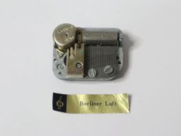 mini Musikdose Spieldose Berliner Luft nur 1cm hoch
