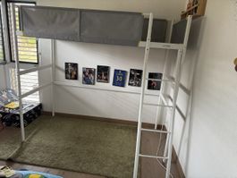 Lit IKEA VITVAL- Structure lit mezzanine
