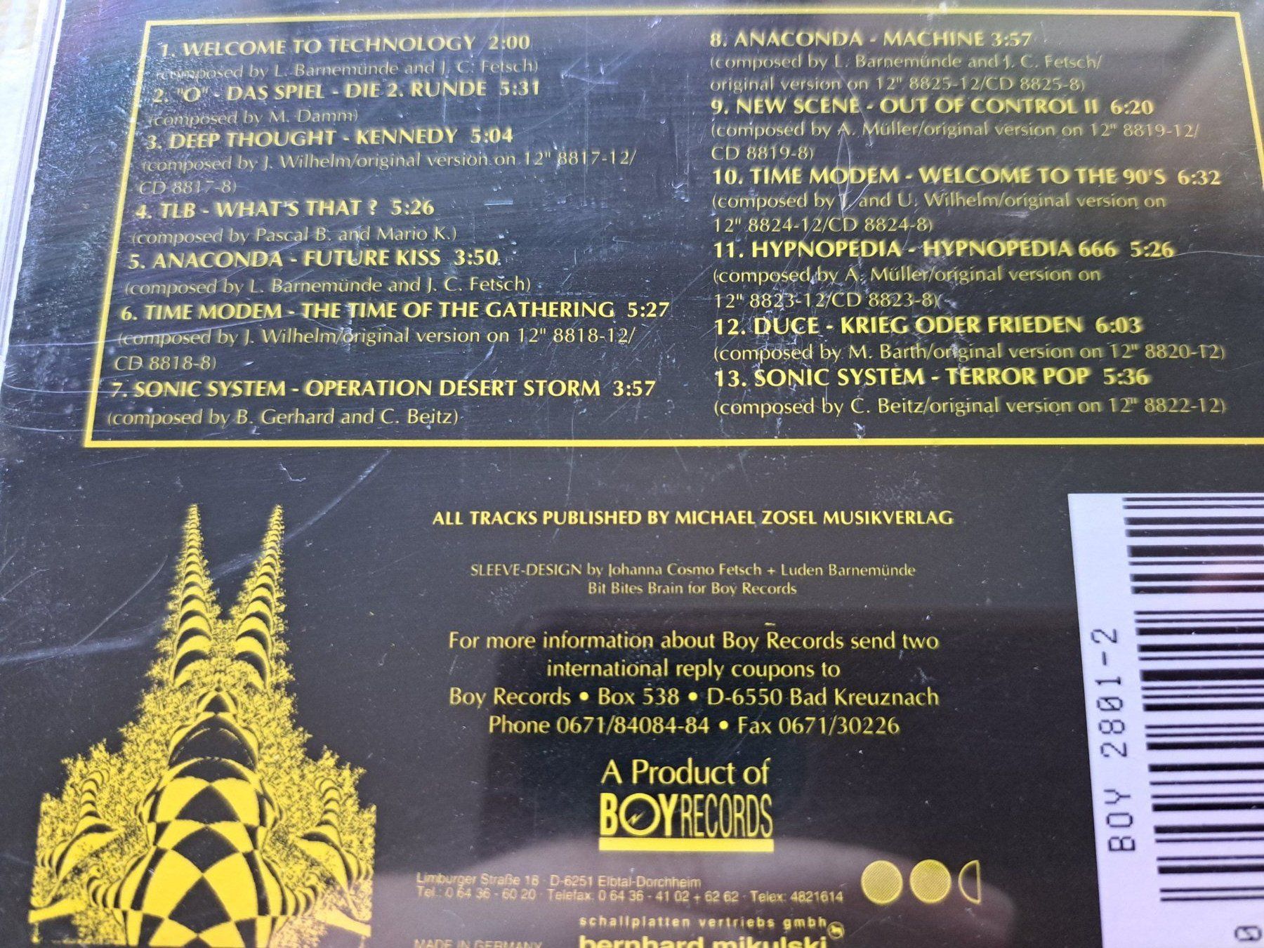 CDs: Cd Welcome to Technology – Gebraucht aus Pully von bro_n52j 2