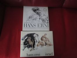 2 X HANS ERNI BÜCHER: ISRAEL +ZEICHNERISCHE WERKE!!