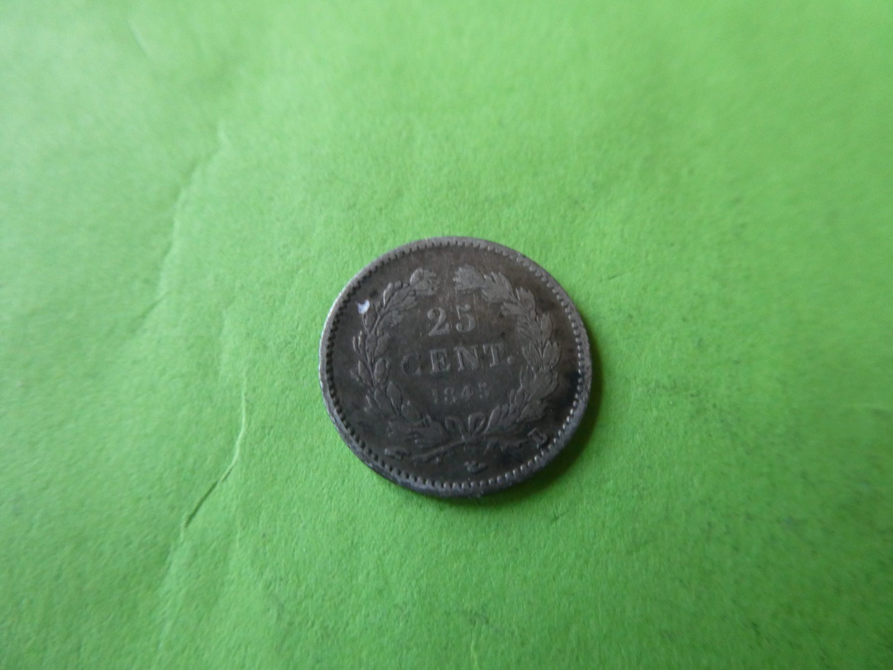 Toutes les monnaies: Frankreich 1845, 25 Centimes - Silber – D'occasion à Hinterforst par Rohusri 1