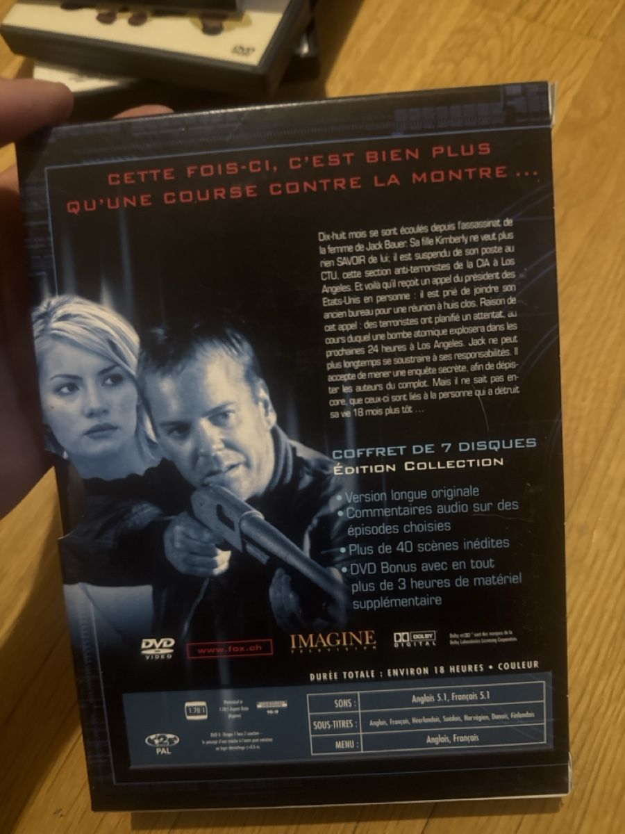 Tutti i DVDs: Coffret DVD 24 Heures Chrono - Saison 2 - Édition Collector – Nuovo (secondo la descrizione) da Le Lignon venduto da MarciaAbreu 1