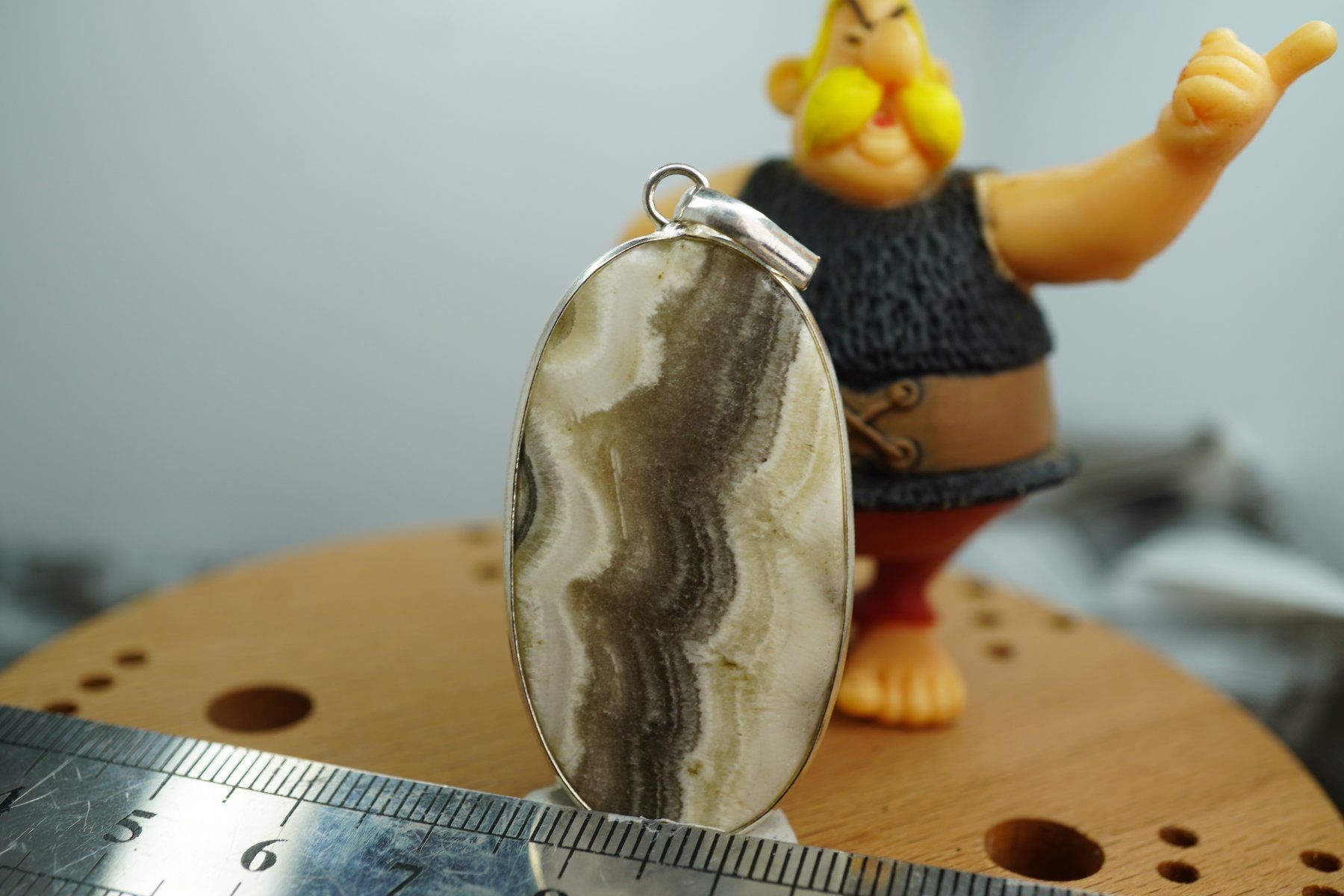 Minerali & Pietre curative: Aragonit   925 Silber   Anhänger  "TOPSTONE" – Nuovo e nell'imballaggio originale da Eschenbach SG venduto da topstone 8