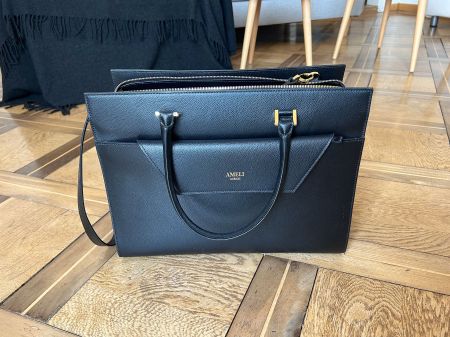 Tasche Ameli Central mit Clutch, schwarz
