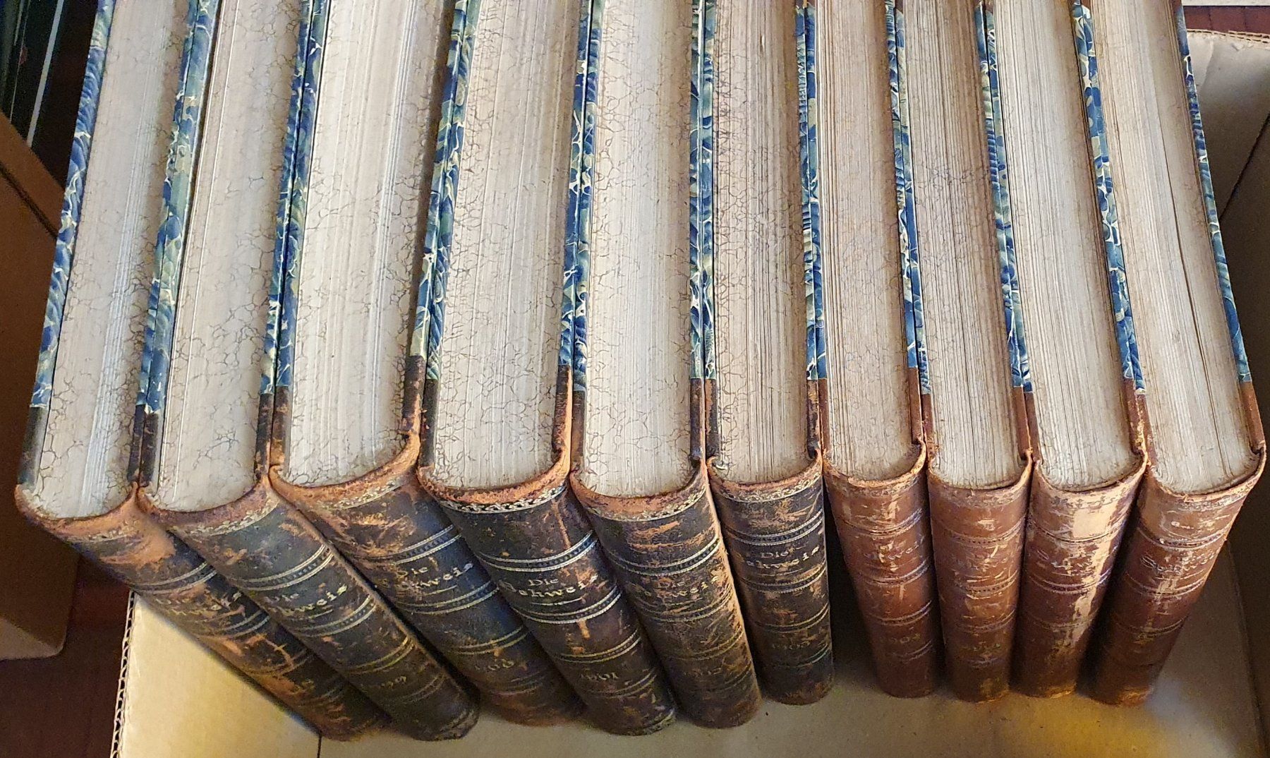Libri: Schweizerische illustrierte Zeitschrift, 10 Bänder – Usato da Kreuzlingen venduto da Rschweiz1