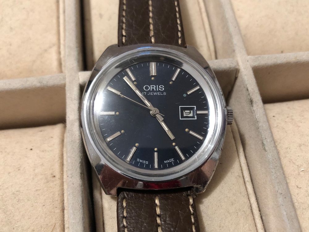 Montre Mécanique Vintage Pour Homme - Mouvement Manuel - Cadran 36mm - Marque Nappey - Neuf Sans étiquette