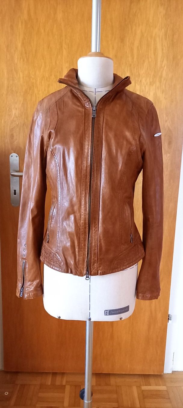 Giacche: Weiche, neuwertige Lammlederjacke Gr. 34 – Nuovo (secondo la descrizione) da Zwillikon venduto da Leewii