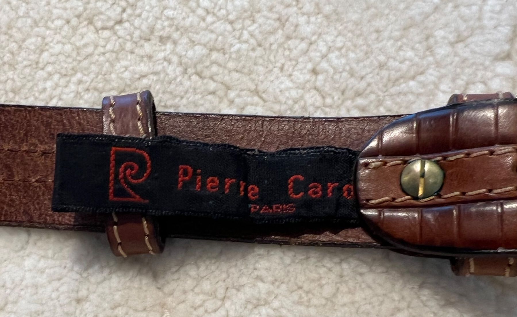 Pierre Cardin Gürtel: Pierre Cardin Ledergürtel – Neu (gemäss Beschreibung) aus Uster von Family_Boutique 3