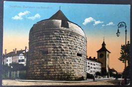 SOLOTHURN Burristurm mit Bielerthor - gel. 1911 v. Bellelay