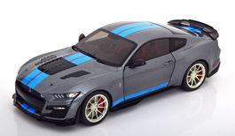 Ford Mustang Shelby GT500 KR 2022 dunkelgrau met. / hellblau