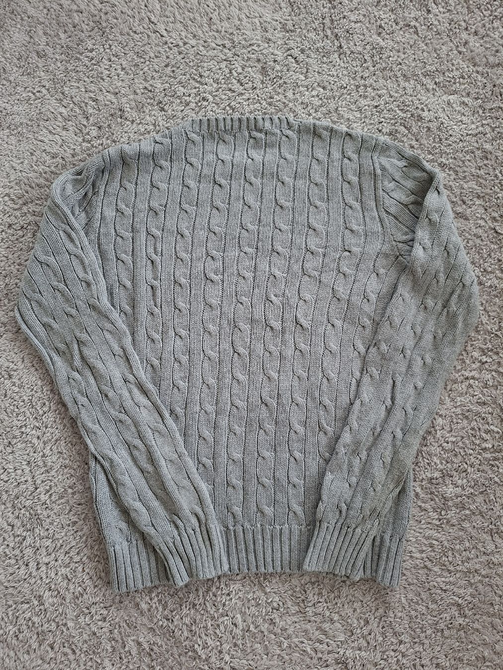 Ralph Lauren Pullover & Sweatshirts: Pull Ralph Lauren maille torsadée gris taille M – Gebraucht aus Renens VD von ser_j2fn 3