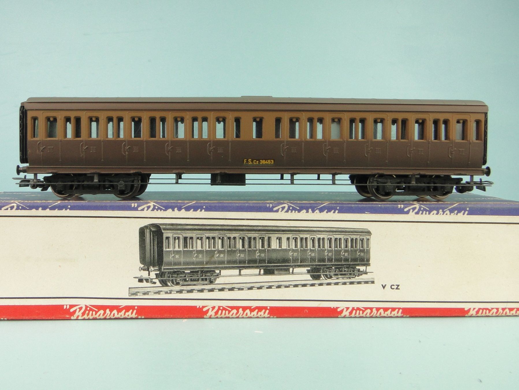 Rivarossi Modellini di ferrovie: Rivarossi v cz FS  Centoporte – Usato da Bülach venduto da cann11 1