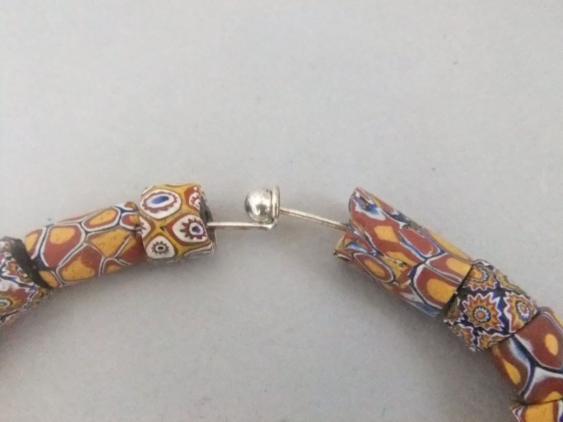 Catenine: Millefiori Halsreifen – Usato da Esslingen venduto da eintagammeer 2