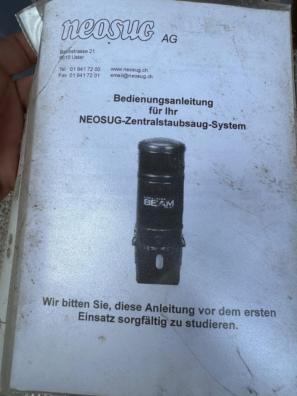 Aspirapolveri & Accessori: NEOSUG-Zentralstaubsaug-System – Usato da Holziken venduto da sybilla85 1