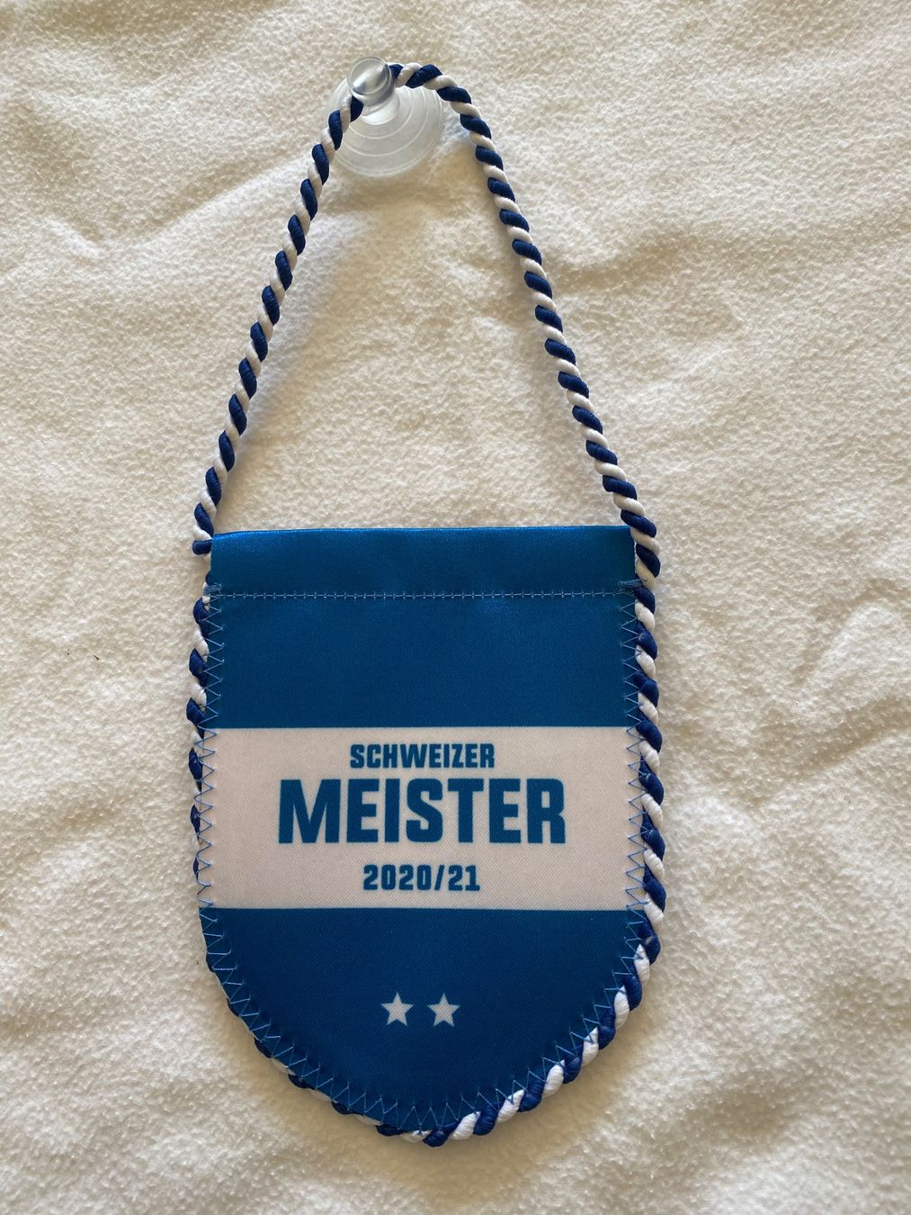 Drapeaux: EVZ Meister- WIMPEL 2020/21 – Neuf (Voir description) à Allenwinden par Obalu 1