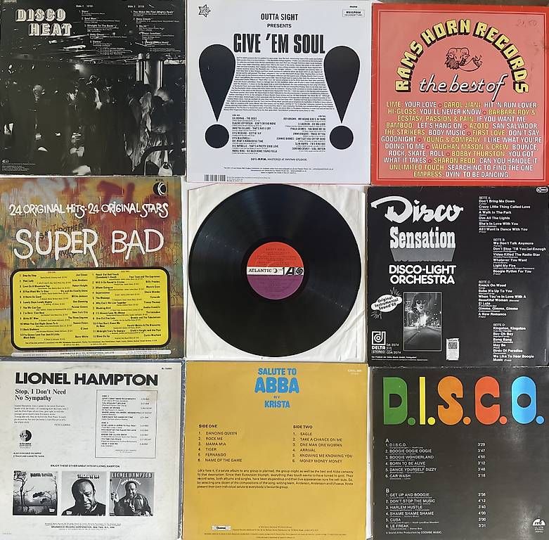Dischi in vinile: 9 x Funk Soul Disco Vinyl Compilations – Usato da Alpnach Dorf venduto da GuntaKinte 1