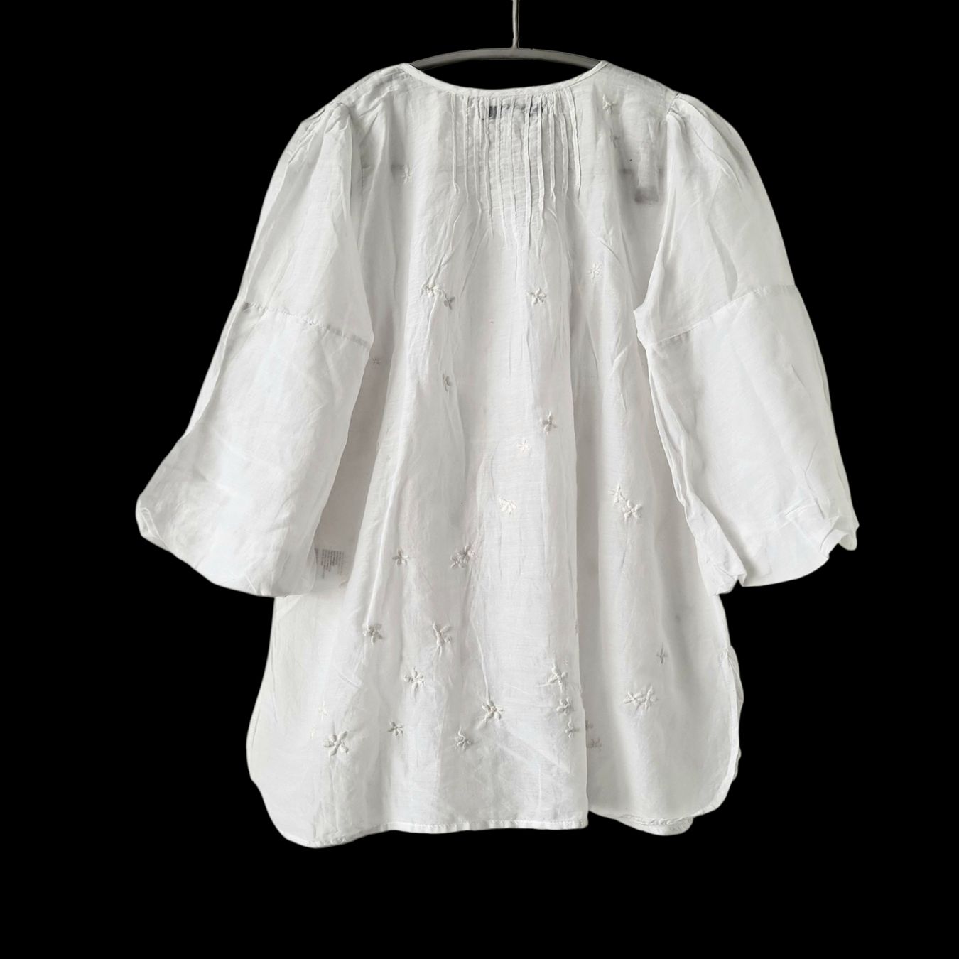 Camicette: Nougat Bluse Gr. 3, S Baumwolle / Seide – Usato da Liestal venduto da Mas-Y-Mas 1