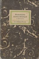 Grünewalds Handzeichnungen, Insel-Bücherei Nr. 265