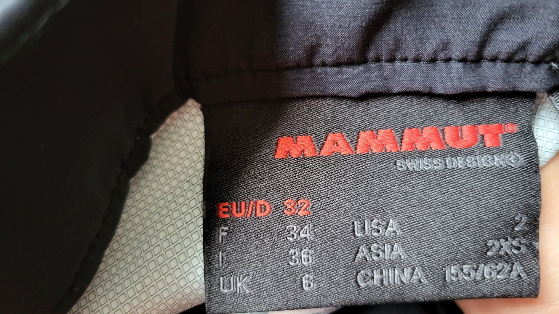 Mammut Hosen: Regenhose Mammut drytech premium 32 – Gebraucht aus Zürich von Sibetti 1