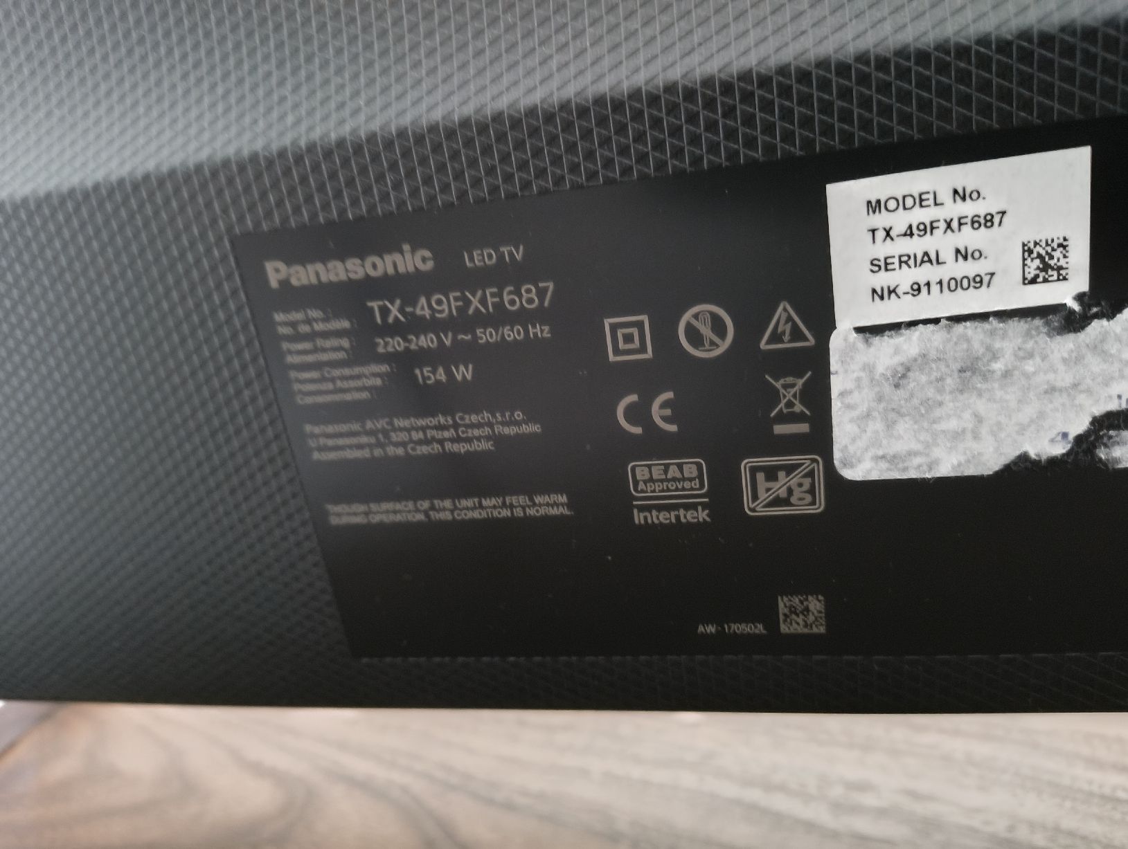 Panasonic Televisori: Panasonic LED TV 49 Zoll UHD – Usato da Luzern venduto da phi_w8tg 1
