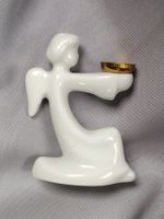 Porzellan Engel Kerzenhalter - Rosenthal, Höhe 5.8 cm