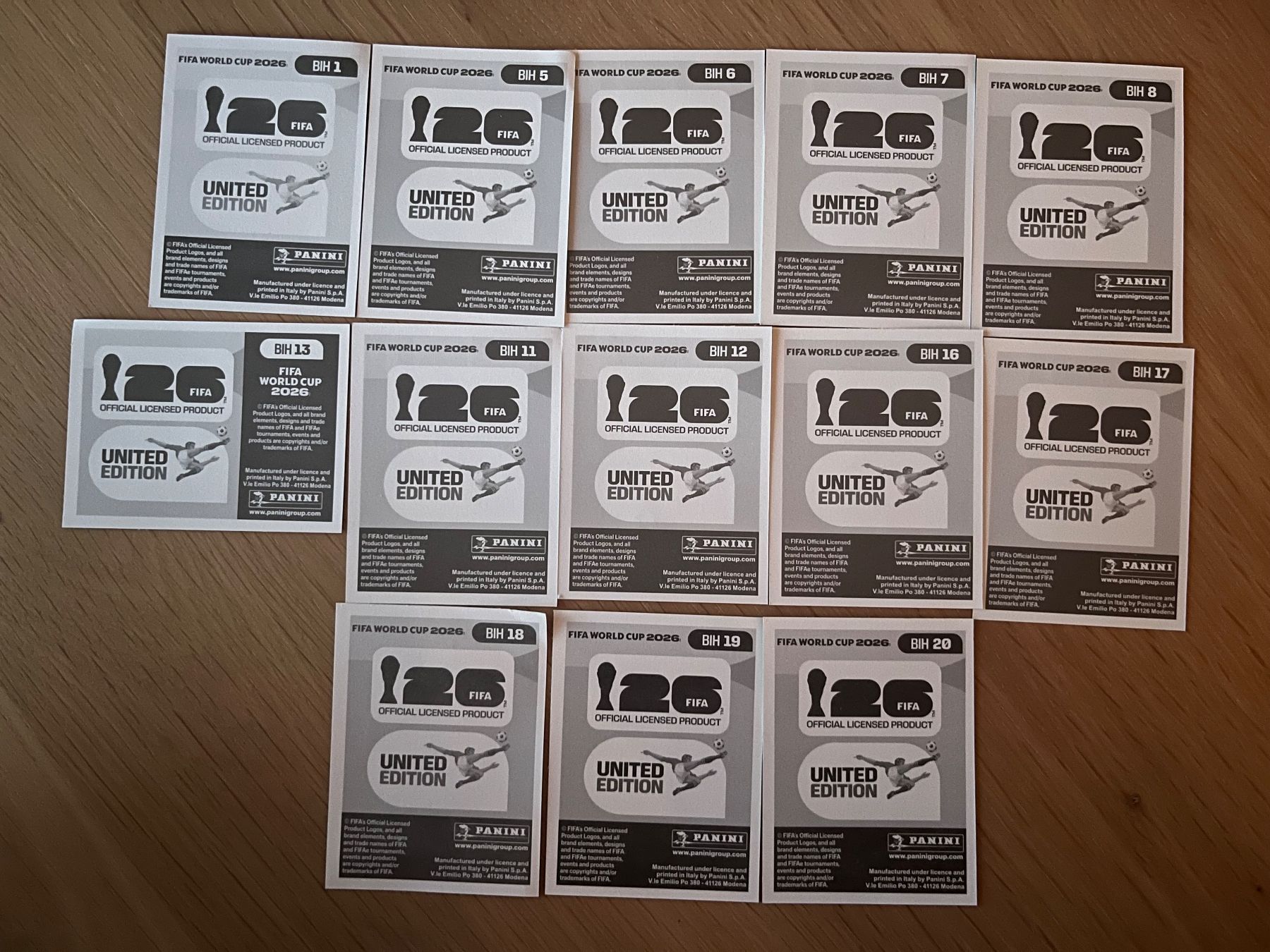Panini Cartes à collectionner: Panini WM 2026 Sticker Bosnien – Neuf avec emballage d'origine à Luzern par strandbar90 1