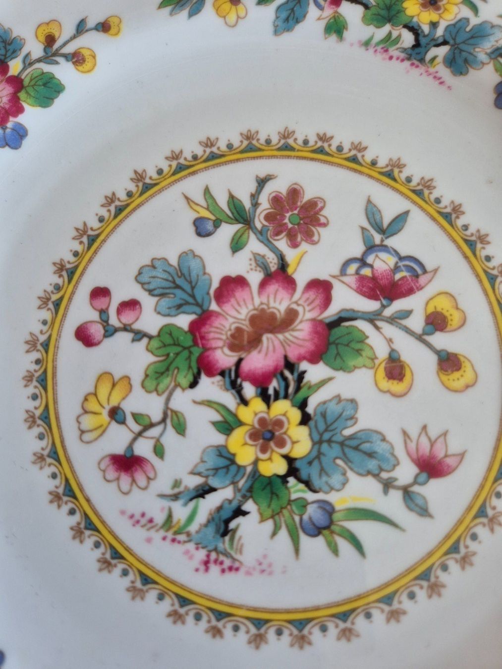 Teller: 6 Dessertteller Ming Rose, Bone China, Top, Rar – Gebraucht aus Bern von aronari 4