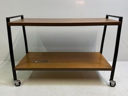 Vintage Servierwagen, Teewagen, Barwagen, Holz