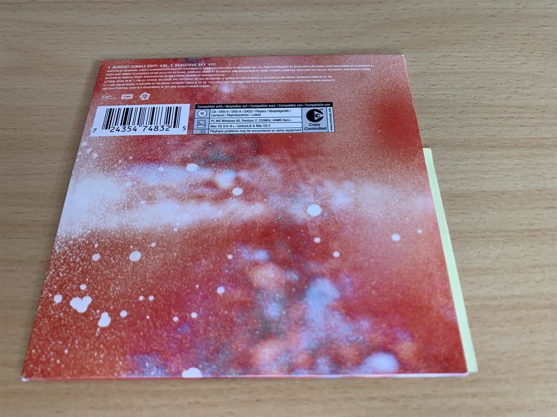 CDs: Reamonn – Alright - Single CD – Gebraucht aus Rikon im Tösstal von Alpenmutz 1
