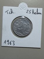 Tchécoslovaquie - 25 haleru - 1963